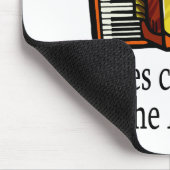 Akkordeon-Chuzpe Mousepad (Ecke)