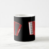 Akkordeon: Das rote Akkordeon Kaffeetasse (Mittel)