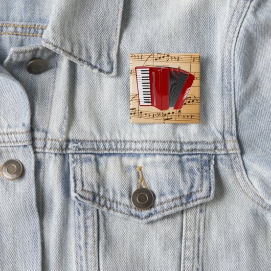 Akkordeon: Die rote Akkordeon Button (Beispiel)