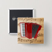 Akkordeon: Die rote Akkordeon Button (Vorne & Hinten)