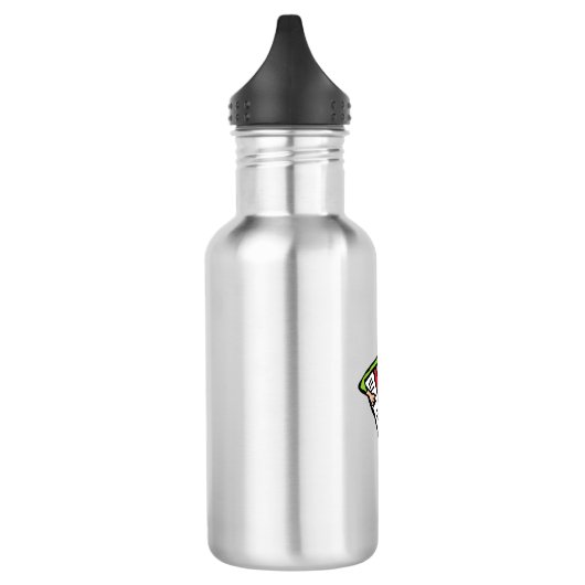 Akkordeon Edelstahlflasche (Links)