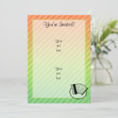 Akkordeon Einladung (Stehend Vorderseite)