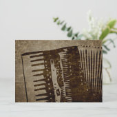 Akkordeon Einladung (Stehend Vorderseite)