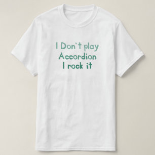 Akkordeon-Felsen es T-Shirt - Dunkelheit