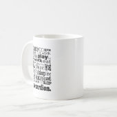 Akkordeon-Geschenk Kaffeetasse (Vorderseite Links)