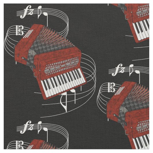 Akkordeon-Gewebe - Dunkelheit Stoff (Nahaufnahme)