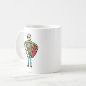 Akkordeon Kaffeetasse (Vorderseite Links)