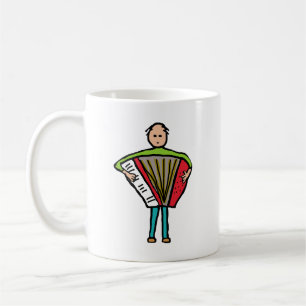 Akkordeon Kaffeetasse