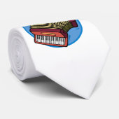 Akkordeon Krawatte (Gerollt)