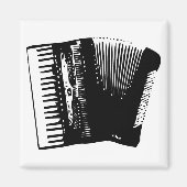 Akkordeon Magnet (Vorne)