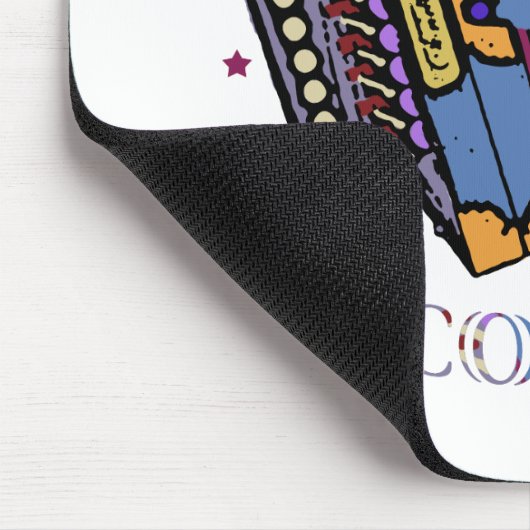 Akkordeon Mousepad (Ecke)