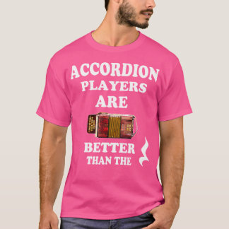Akkordeon-Musik-Shirt-Geschenkknopf Akkordeon Klav T-Shirt