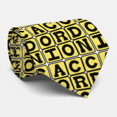 Akkordeon, Musikinstrument Krawatte (Gerollt)