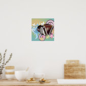 Akkordeon Poster (Küche)