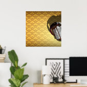 Akkordeon Poster (Heimbüro)