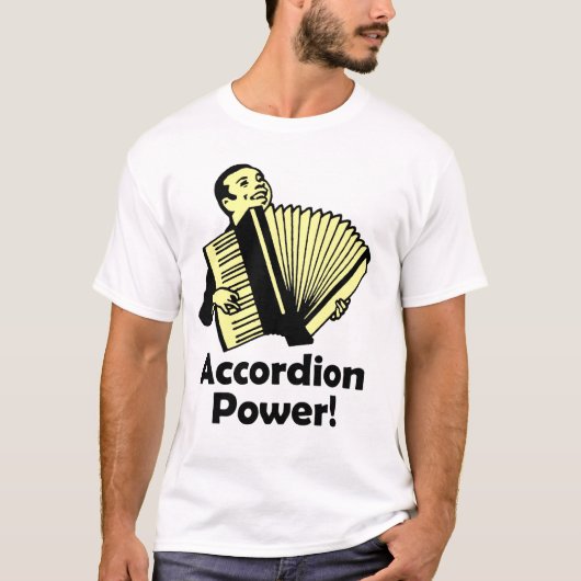 Akkordeon-Power! T-Shirt (Vorderseite)
