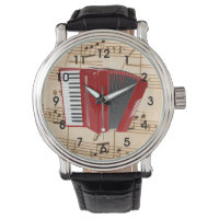 Akkordeon: Red Accordion Watch