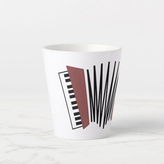 Akkordeon, rot milchtasse (Vorderseite)