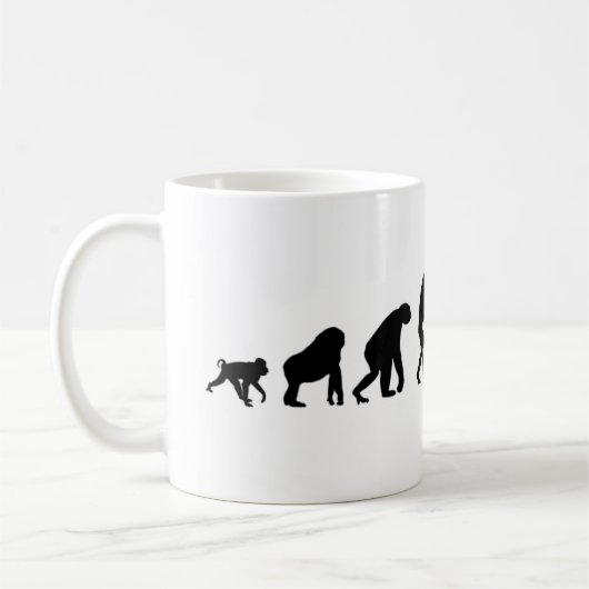 Akkordeon-Spieler Kaffeetasse (Links)