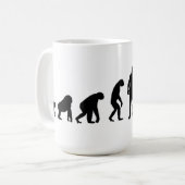 Akkordeon-Spieler-Tasse Kaffeetasse (Vorderseite Links)