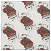 Akkordeon Stoff (Muster)