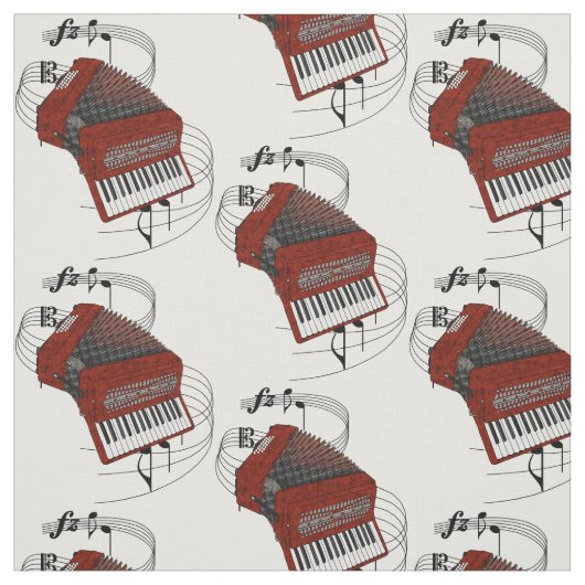 Akkordeon Stoff (Muster)