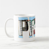 Akkordeon-Stolz Kaffeetasse (Links)