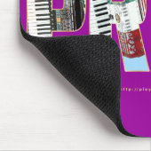 Akkordeon-Stolz Mousepad (Ecke)