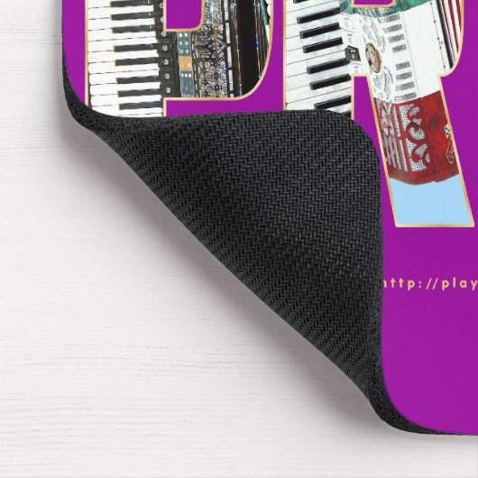 Akkordeon-Stolz Mousepad (Ecke)