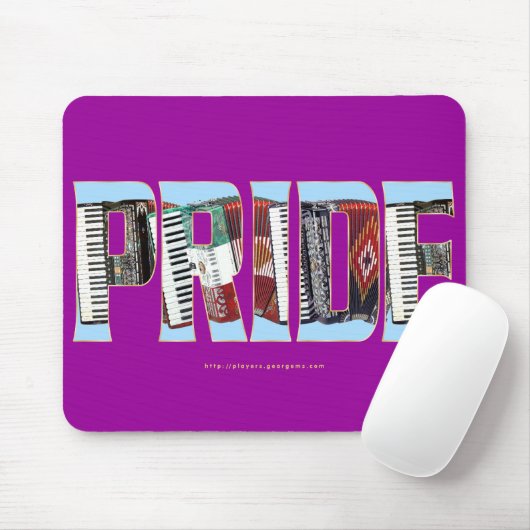 Akkordeon-Stolz Mousepad (Mit Mouse)