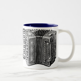 Akkordeon Zweifarbige Tasse