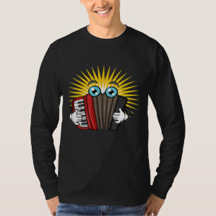 Akkordeonist für Musik T-Shirt