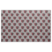 Akkordeons Musiker Grau Stoff (Fat Quarter (45,7 x 55,9 cm))