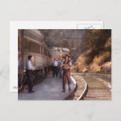 Akkordian - Der Typ und die Squeeze Box Postkarte (Vorne/Hinten)