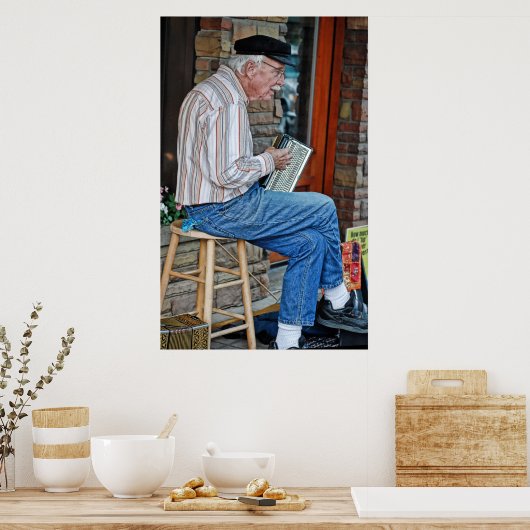 Akkordian Man Poster (Küche)