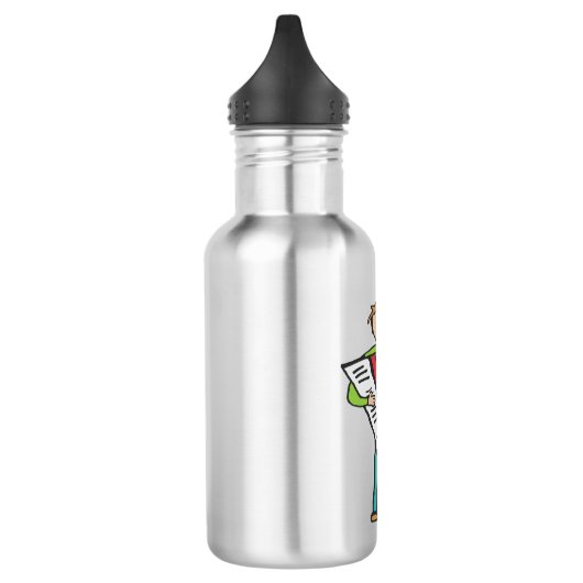 Akkordion Edelstahlflasche (Links)