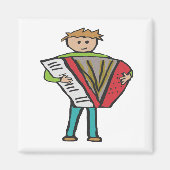 Akkordion Magnet (Vorne)