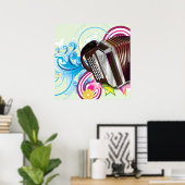 Akkordion Poster (Heimbüro)