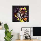 Akkordion Poster (Heimbüro)