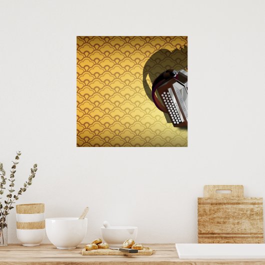 Akkordion Poster (Küche)