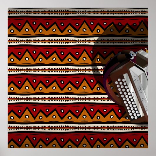 Akkordion Poster (Vorne)