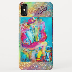 AKKORDIONSPIELER IM NACHT-Watercolor-MONOGRAMM Case-Mate iPhone Hülle