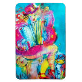 AKKORDIONSPIELER IN DER NACHT MAGNET (Vertikal)