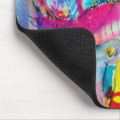 AKKORDIONSPIELER IN DER NACHT MOUSEPAD (Ecke)