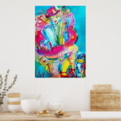 AKKORDIONSPIELER IN DER NACHT POSTER (Küche)