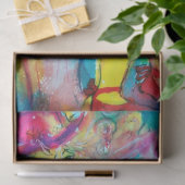 AKKORDIONSPIELER IN DER NACHT SEIDENPAPIER (Geschenk)