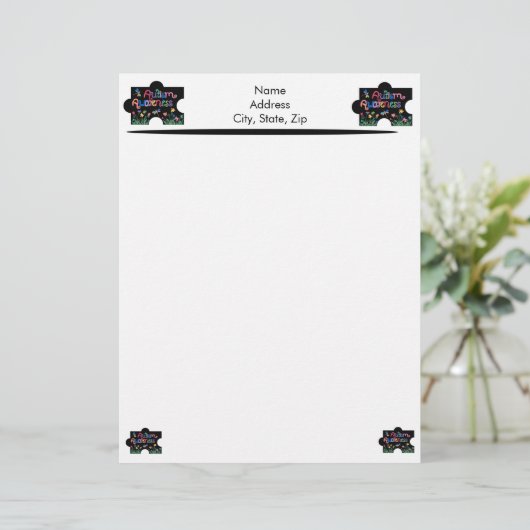 Akkreditierer Briefkopf (Stehend Vorderseite)