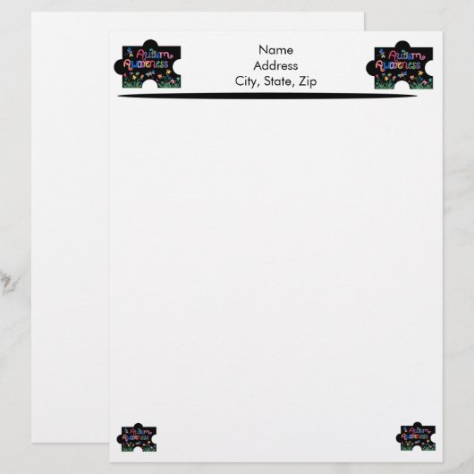 Akkreditierer Briefkopf (Vorne/Hinten)