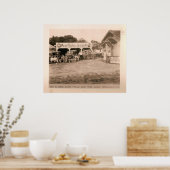 Akku-Rohre und Heizungen, Kilgore, TX 1931 / 32 Poster (Küche)