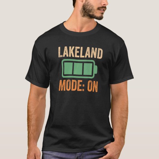 Akkubetrieb im Lakeland-Modus T-Shirt (Vorderseite)
